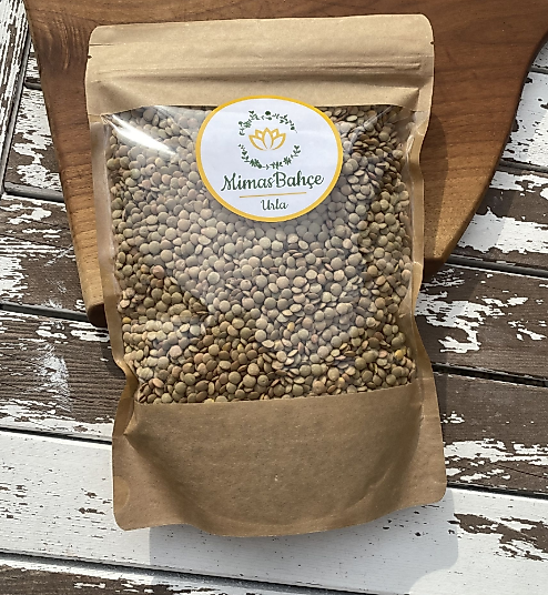 Yeşil Mercimek Doğal, Katkısız 900 gr