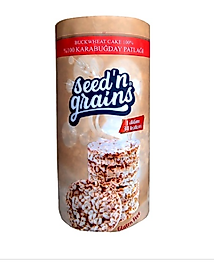 Seed n Grains Karabuğday Patlağı 125 Gr