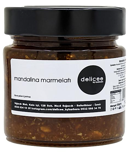 Mandalina Marmelatı - Şeker İlavesiz 256gr