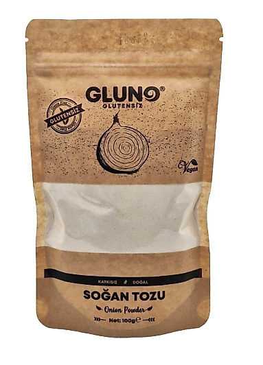 Gluno Glutensiz Soğan Tozu 100g