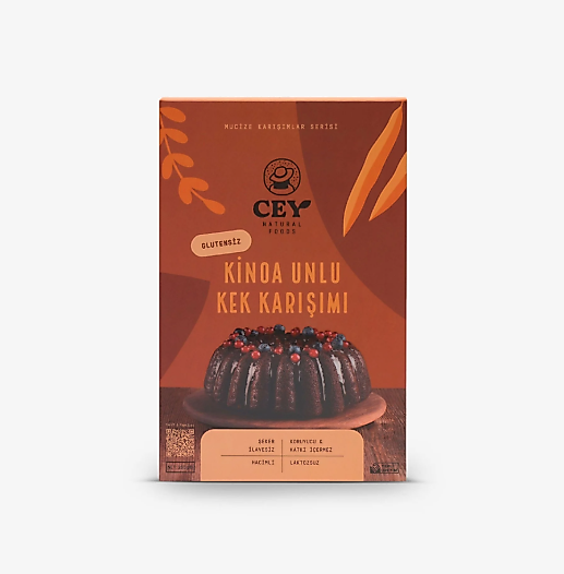 Cey Kinoa Unlu Kek Karışımı 265 gr