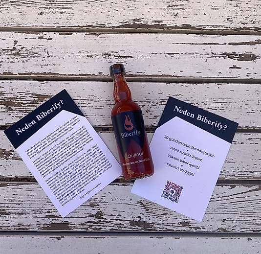 Biberify Acı Sos Fermente 100ml