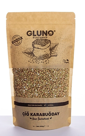 Gluno Glutensiz Çiğ Karabuğday 500 gr