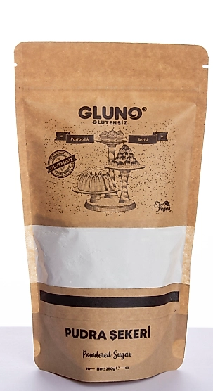 Gluno Glutensiz Pudra Şekeri 250gr