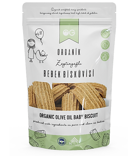 OG Organik Bebek Bisküvisi 300 Gr +6 Ay