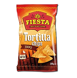 La Fiesta Barbekü Tortilla Cips 200gr