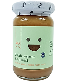 OG Organik Hurmalı Elma Püresi +6 Ay 105 Gr