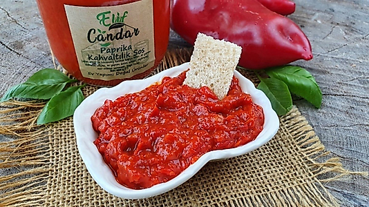 Elif Candar Doğal Katkısız Paprika Kahvaltılık Sos (400gr)