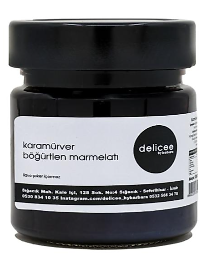 Delice Karamürver Böğürtlen Marmelatı - Şeker Eksiz