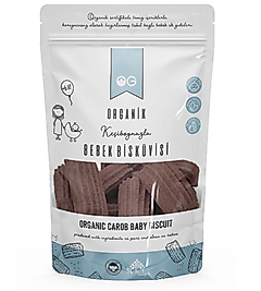 OG Organik Keçiboynuzlu Bebek Bisküvisi 150 Gr +6 Ay