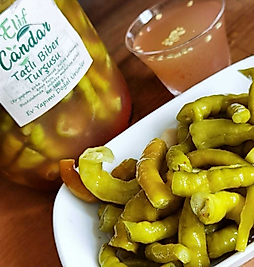 Elif Candar Doğal Tatlı Biber Turşusu 1KG