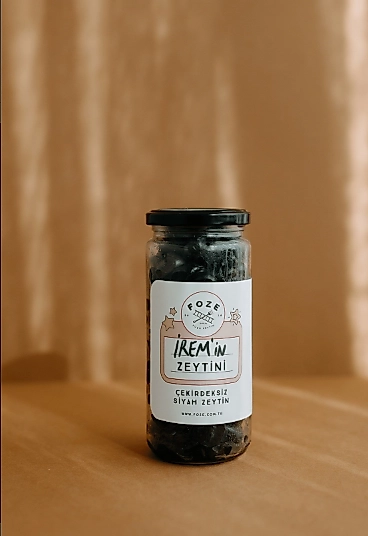 Foze Çekirdeksiz Çocuk Zeytini - Siyah 300 gr