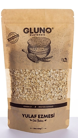 Gluno Glutensiz Yulaf Ezmesi 400g