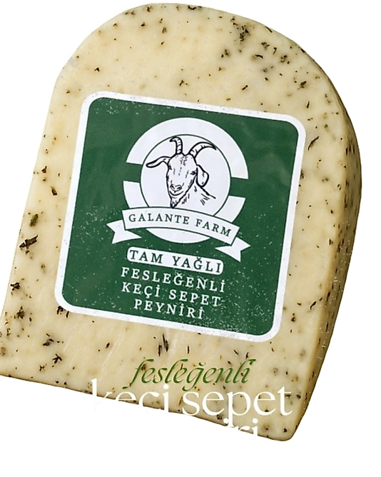 Keçi Sepet Peyniri Fesleğenli 200-300GR