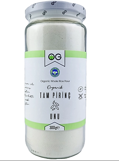 OG Organik Tam Pirinç Unu 300 Gr