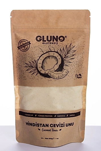 Gluno Glutensiz Hindistan Cevizi Unu 250 gr