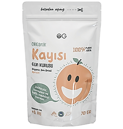 Organik Kayısı Kurusu 70 Gr