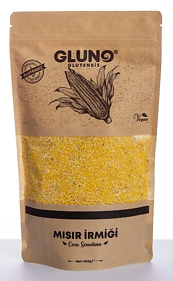 Gluno Glutensiz Mısır İrmiği 500 gr