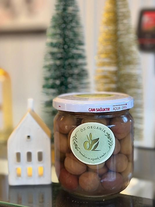 Öz Organik Domat Tipi Yeşil Zeytin 270GR