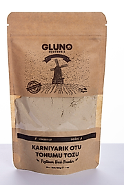 Gluno Glutensiz Karnıyarık Otu Tohumu Tozu - Psyllium 100g