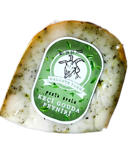 Keçi Gouda Peyniri Pesto Soslu 250GR