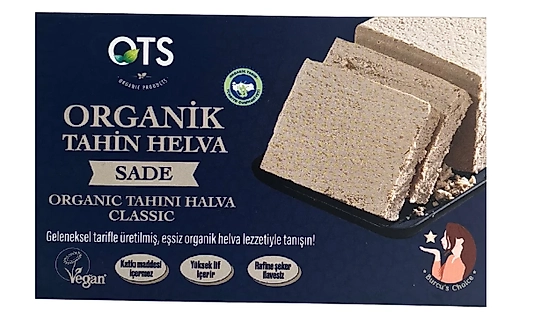 Ots Organik Sade Tahin Helva 200Gr
