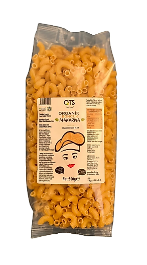 OTS Organik Boncuk Makarna 500gr