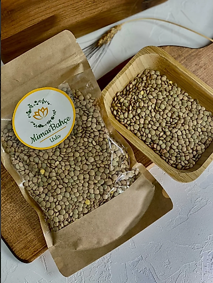 Mimas Yeşil Mercimek Doğal, Katkısız 450gr