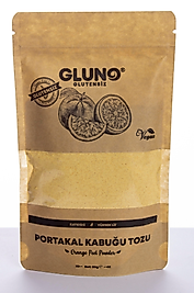Gluno Glutensiz Portakal Kabuğu Tozu 80g