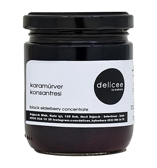 Delice Karamürver Konsantresi - %100 Meyve (Şeker İlavesiz)