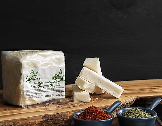 Elif Candar Tam Yağlı Sert Peynir (Ezine Tipi) 500gr
