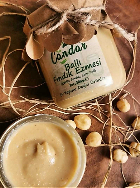 Elif Candar Doğal Katksıız Ballı Fındık Ezmesi 200 gr