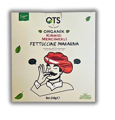 OTS Kırmız Mercimekli Fettuccini 350gr