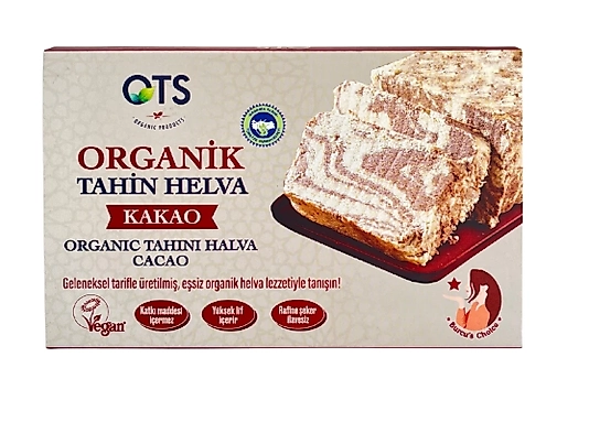 OTS Organik Kakaolu Tahin Helva 200Gr