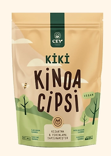 Kiki Kinoa Cipsi Glutensiz 80g