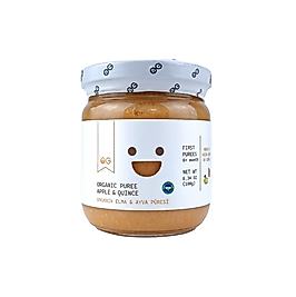 Organik Elma & Ayva Püresi +6 Ay 180 Gr