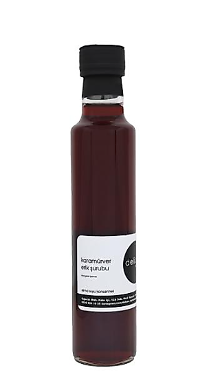 Karamürver Erik Şurubu - Şeker İlavesiz - 250ml