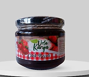 Urla KOP Katkısız Doğal Çilek Reçeli 440gr