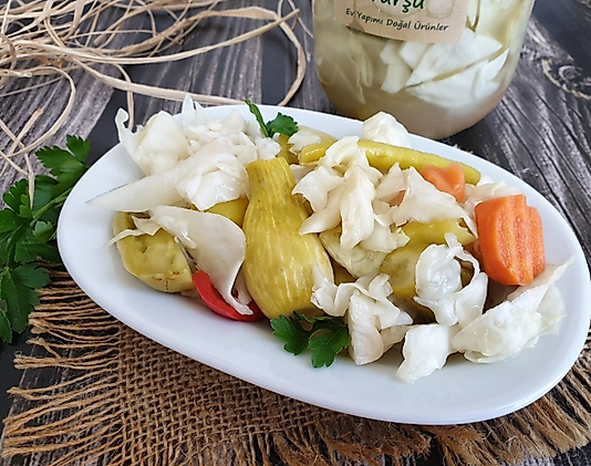 Elif Candar Katkısız Doğal Karışık Turşu (1kg)