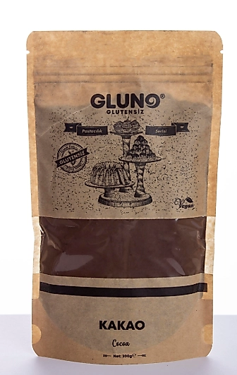 Gluno Glutensiz Kakao 200GR