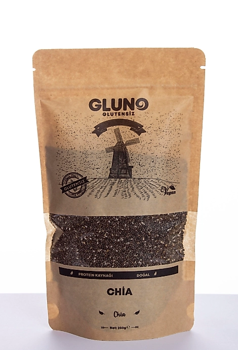 Gluno Glutensiz Chia Tohumu 250Gr