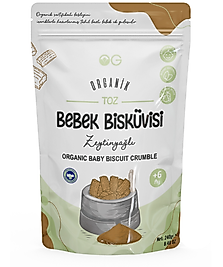 OG Organik Toz Bebek Bisküvisi 240 Gr +6 Ay